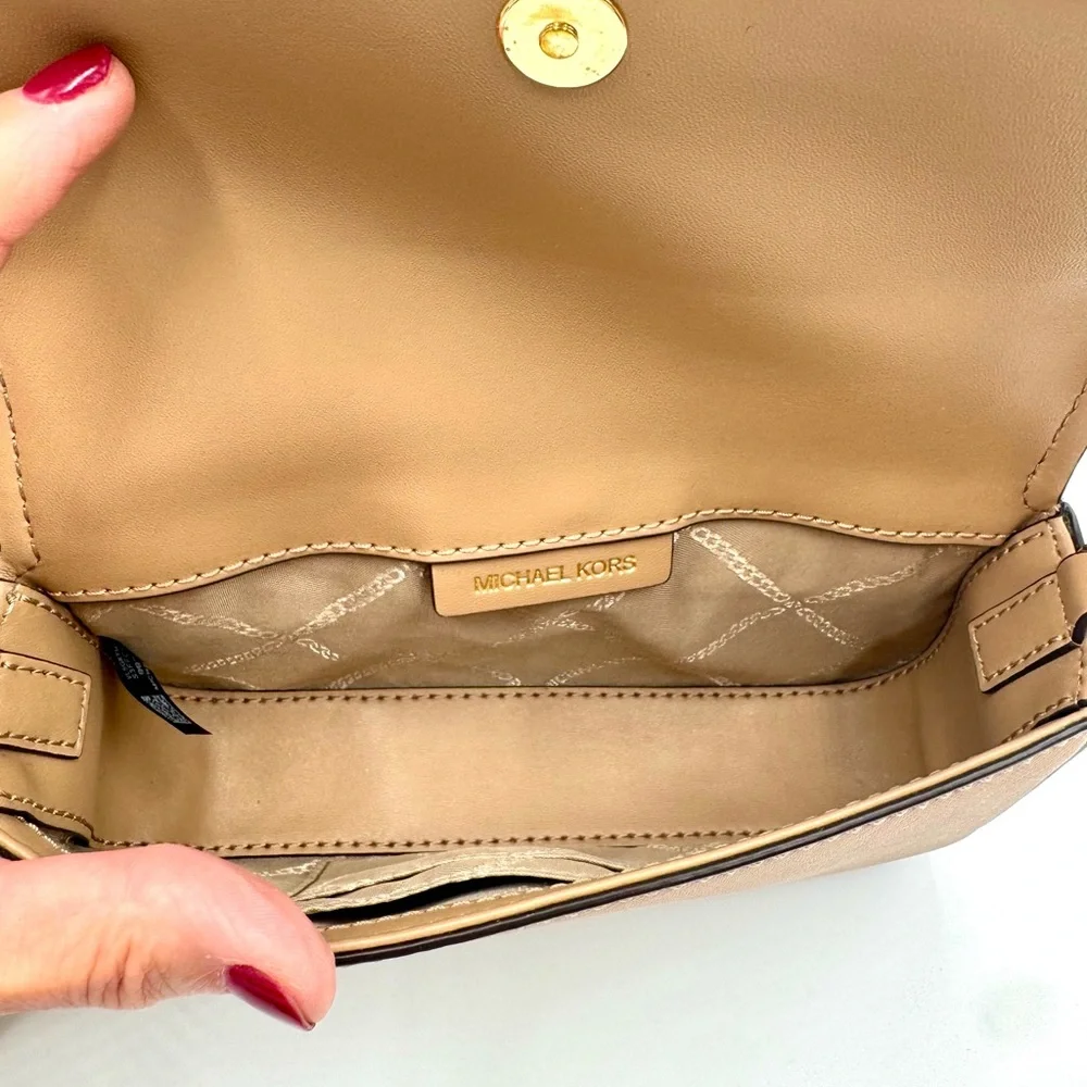 Michael Kors Tan Crossbody Bag - Picture 3 of 4
